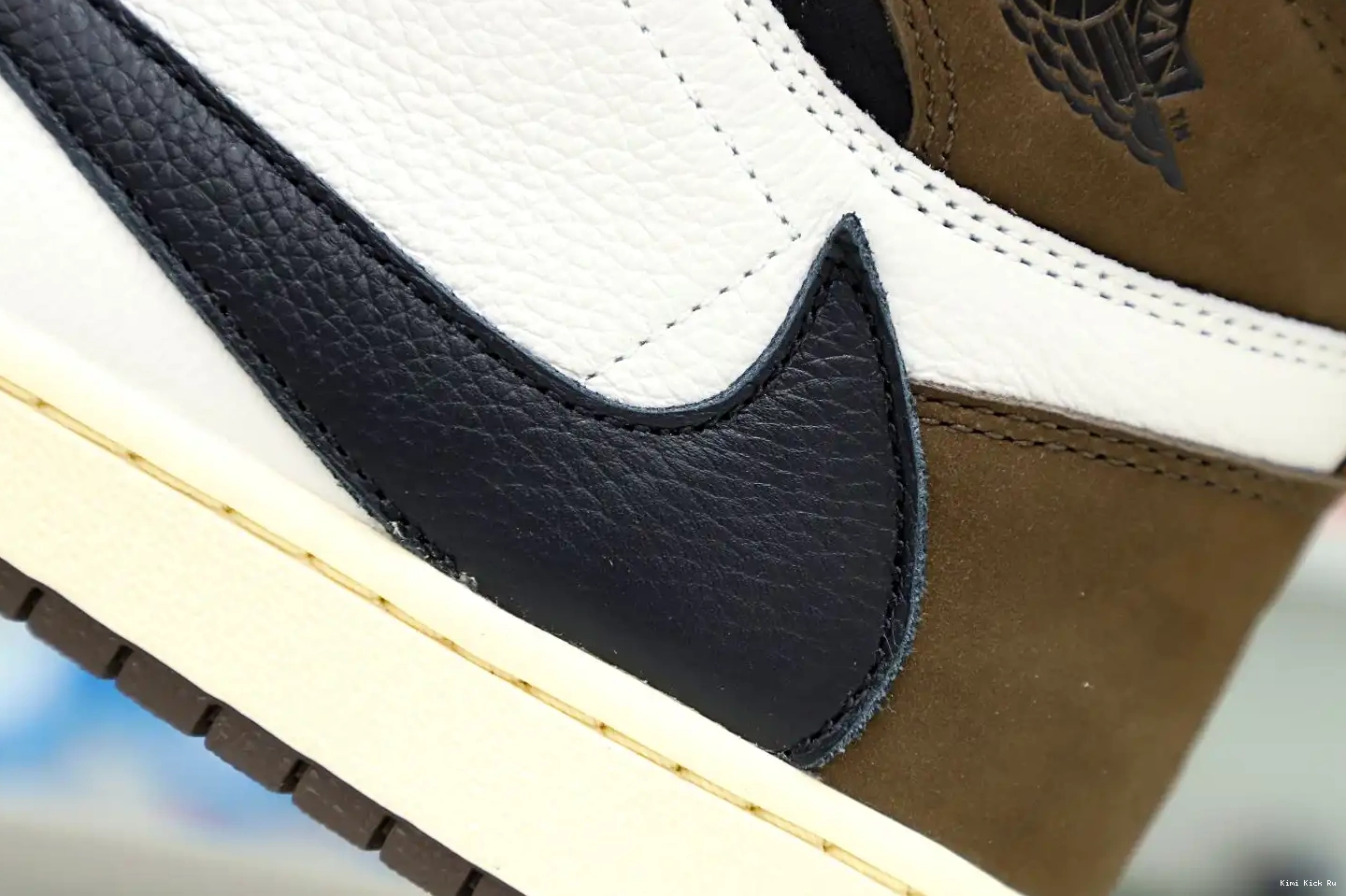 OG HIGH TRAVIS X RETRO 1 JORDAN 'MOCHA' Kimikick AIR SCOTT 0728